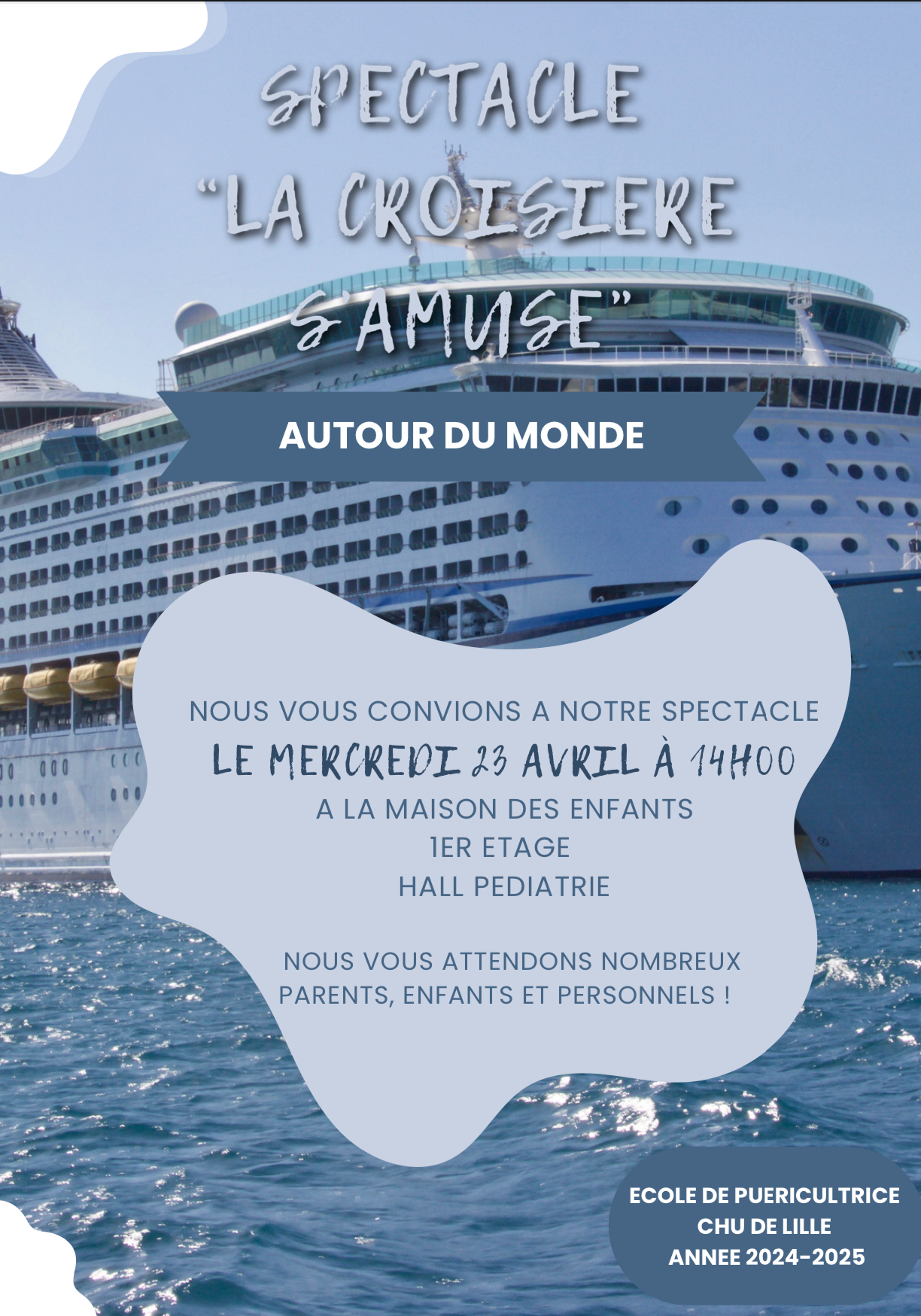 spectacle la croisière