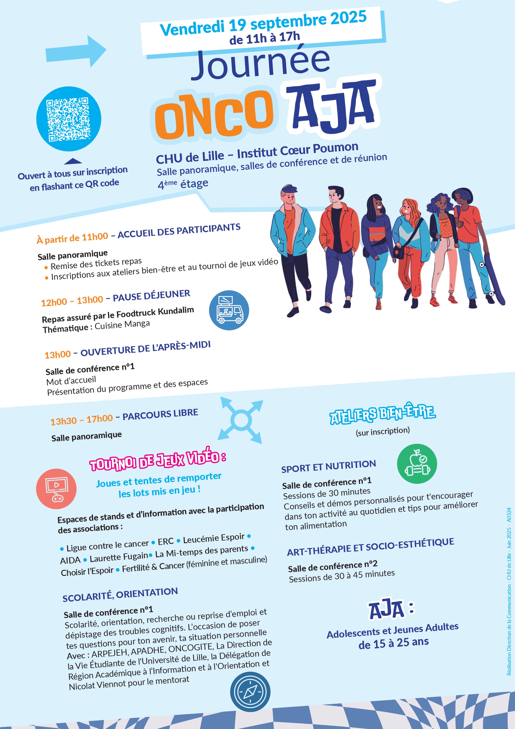 Affiche journée ONCO AJA