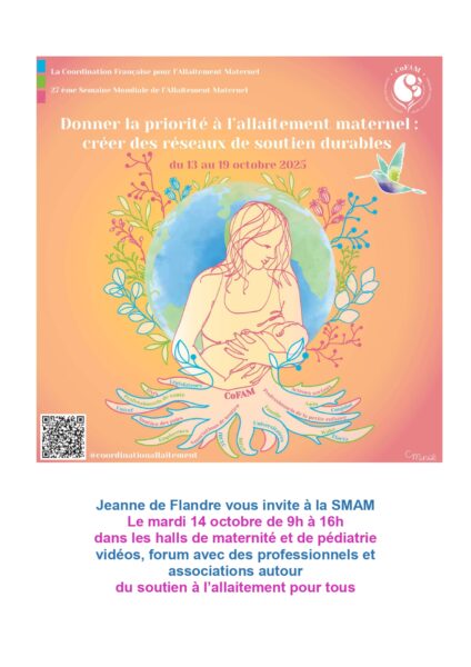 Journée pour la semaine mondiale de l'allaitement maternel